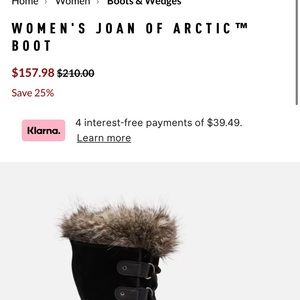 I have some Sorel snow boots they have never been used size 9.